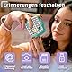 Canal Toys - Photo Creator CLK 001- Sofortbildkamera für Kinder-Instant-Druck Creator mit LCD-Display-Kinderkamera und Fotodrucker in one mit Thermopapier, 1 Set, hellblau