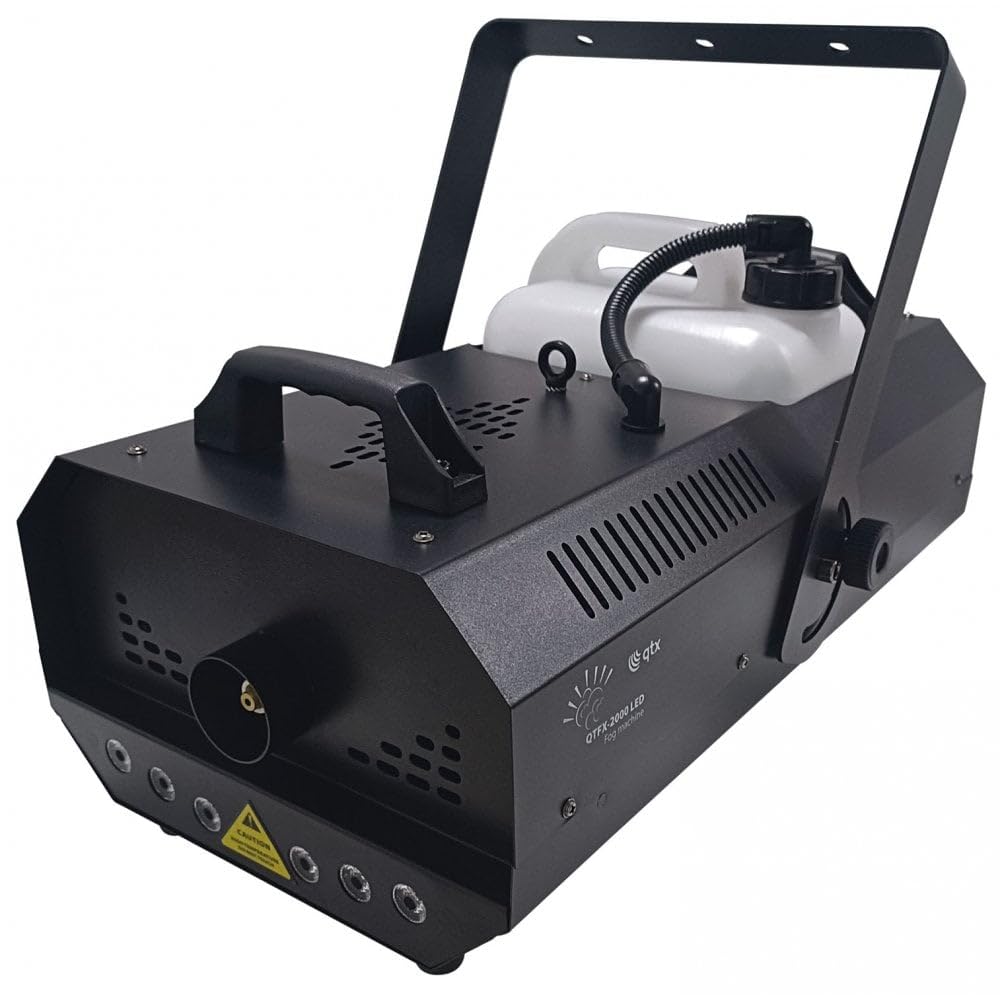QTX QTFX-2000 LED POWERFUL 2000W FOG SMOKE MACHINE Light Show + REMOTE