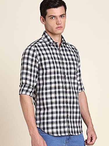 Image of Dennis Lingo Men's Black Casual Shirt