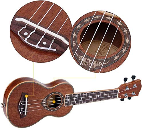 HH-CC 21INCH Ukulele Soprano Ukulele, 42mm Design ultrafin (Size : 21 inches) - Les Beatles, Paul McCartney, John Lennon, RIngo Starr, George Harrison HH-CC 21INCH Ukulele Soprano Ukulele, 42mm Design ultrafin (Size : 21 inches) – Image 6