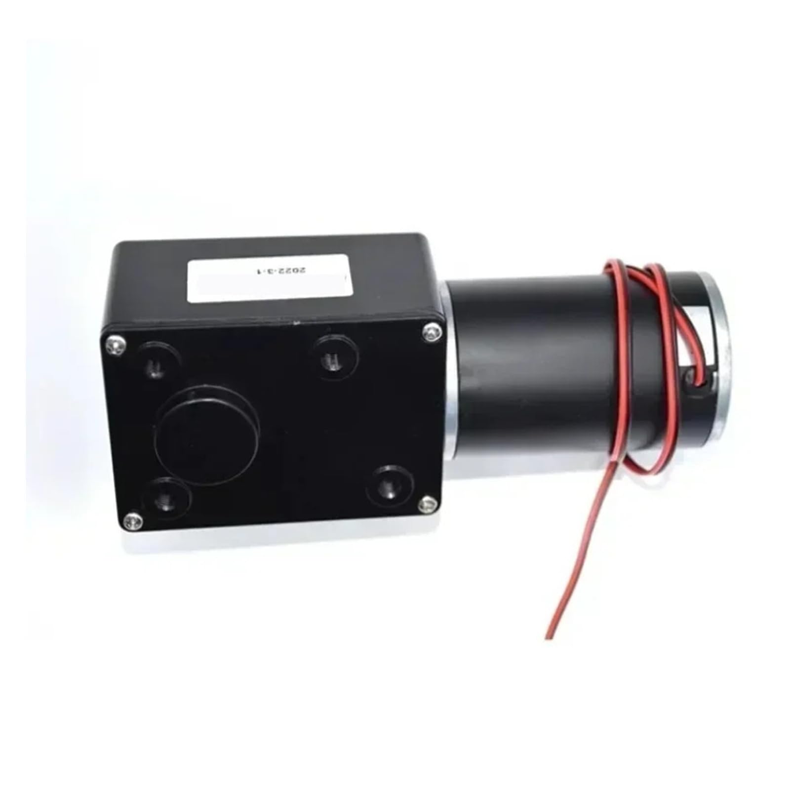 DC 12 V 24 V starkes Drehmoment, Metall-Turbo-Schneckengetriebe, Motor, umgekehrt, niedrige Drehzahl, 250 kg. cm, selbstsichernder Schneckengetriebemotor