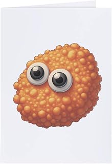 Azeeda 4 x 'Funny Chicken Nugget' Gift Tags/Labels (GI00113500)