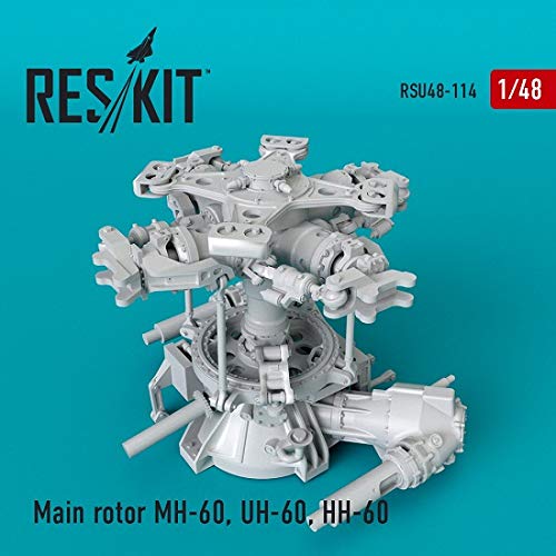 Reskit RSU48-0114 - 1/48 Main Rotor MH-60, UH-60, HH-60 for Scale Model kit