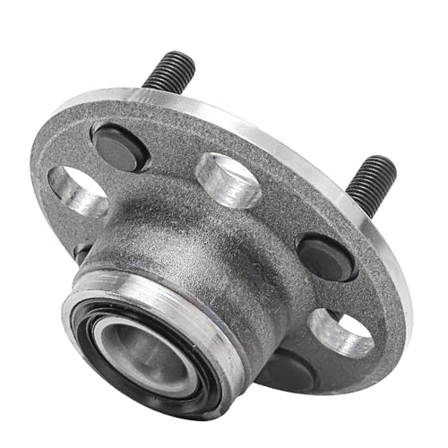 Image of Detroit Axle - Rear Wheel Bearing and Hubs Assembly Replacement for 1984 Honda Civic Wagovan - 2pc Set
