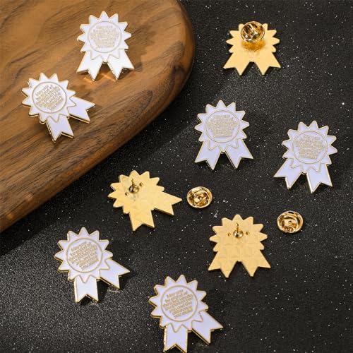 sasylvia 30 set team appreciation gifts thank you enamel pin lapel pin bulk medal brooch award pin badges with thank you card organza bag for coworker employee appreciation gifts(proud)