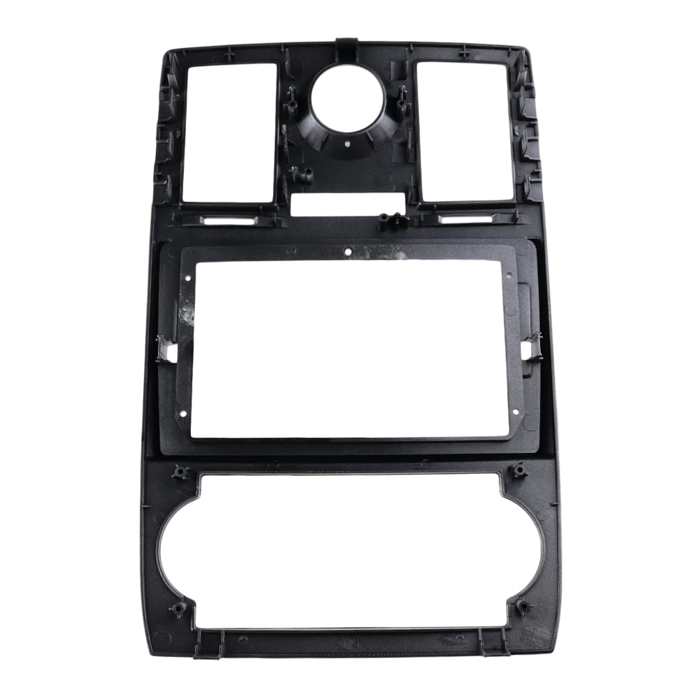 Radio-Stereo-Einfassung für Chrysler 300C 2005–2007 Armaturenbrett-Installations-Verkleidungsset passend für 22,9 cm und Doppel-DIN