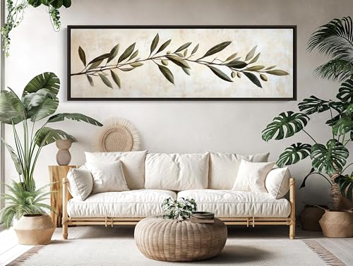 Décoration murale cuisine 60x180 pour habiller un grand mur vide sans cadre
