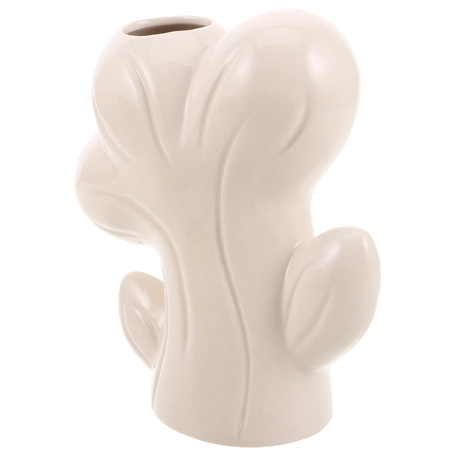 Jarrón de cerámica minimalista SHINEOFI con forma de árbol para mesa de comedor moderna