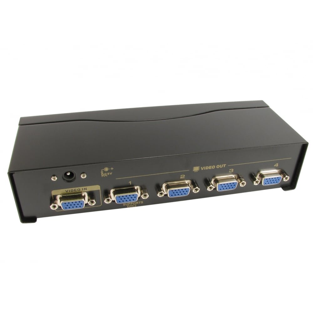 Cables Direct 4xVGA 450Mhz VGA (4 Port SVGA Splitter [450 MHz])