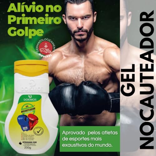 Kit 3 Gel Nocauteador + 1 Gel de Alecrim