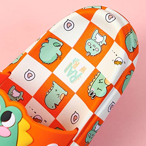 Meidiastra Kids Cartoon Dinosaur Slide Sandals Boys Girls Summer Non Slip Pool Beach Sandals Water Shoes Shower Slippers House Slippers3