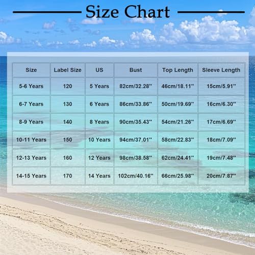 Short Sleeve T Shirts for Girls Trendy Plaid Summer Oversized Tops Casual Crewneck Basic Tees for 5-15 Years3