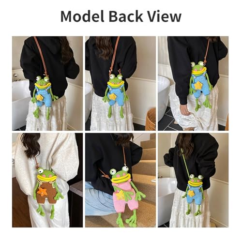 Sac en crochet grenouilles idéal pour vos sorties et voyages - 4