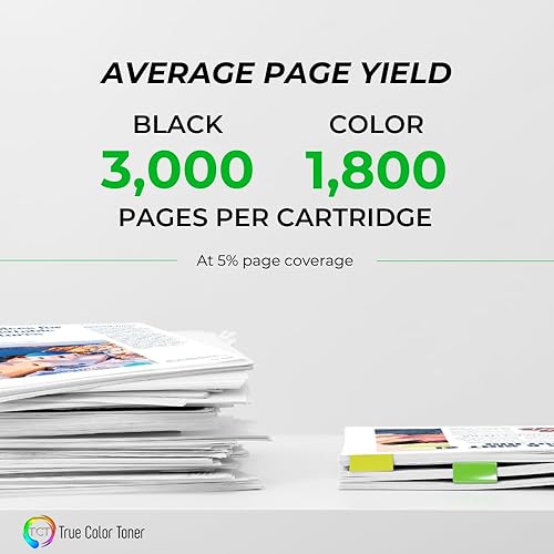 Miniatura 3 de TCT Cartucho de tóner prémium compatible con TN431 TN-431 TN431BK TN431C TN431M TN431Y para impresoras Brother HL-L8260CDW L8360CDW L8360CDWT,