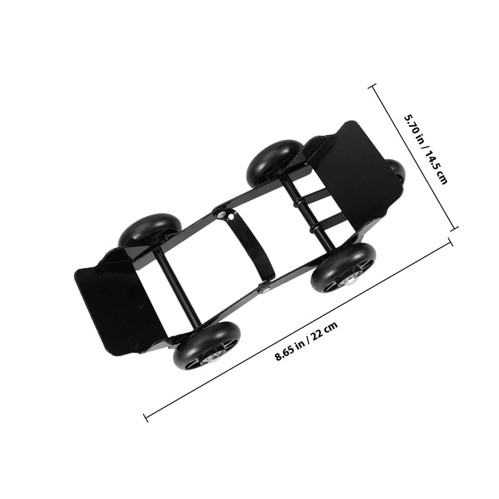 Reifenwalze Motorrad aus Metall und Kunststoff für Dreiräder und Elektro Dreiräder Einfache und Sichere Bewegung bei Platten Reifen im Notfall
