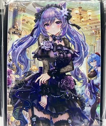 ミッドナイトブルー　原神　スリーブ　プレイマット　刻晴 51O0d0I46kL.jpg