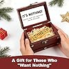 4 Pcs Useless Gifts Box Set, Weird Stuff, Joke Gifts for Men, Gift of Nothing, Funny BirthdayGifts for Him, Creative Gag Present for Dad and Special People Who Have Everything #5