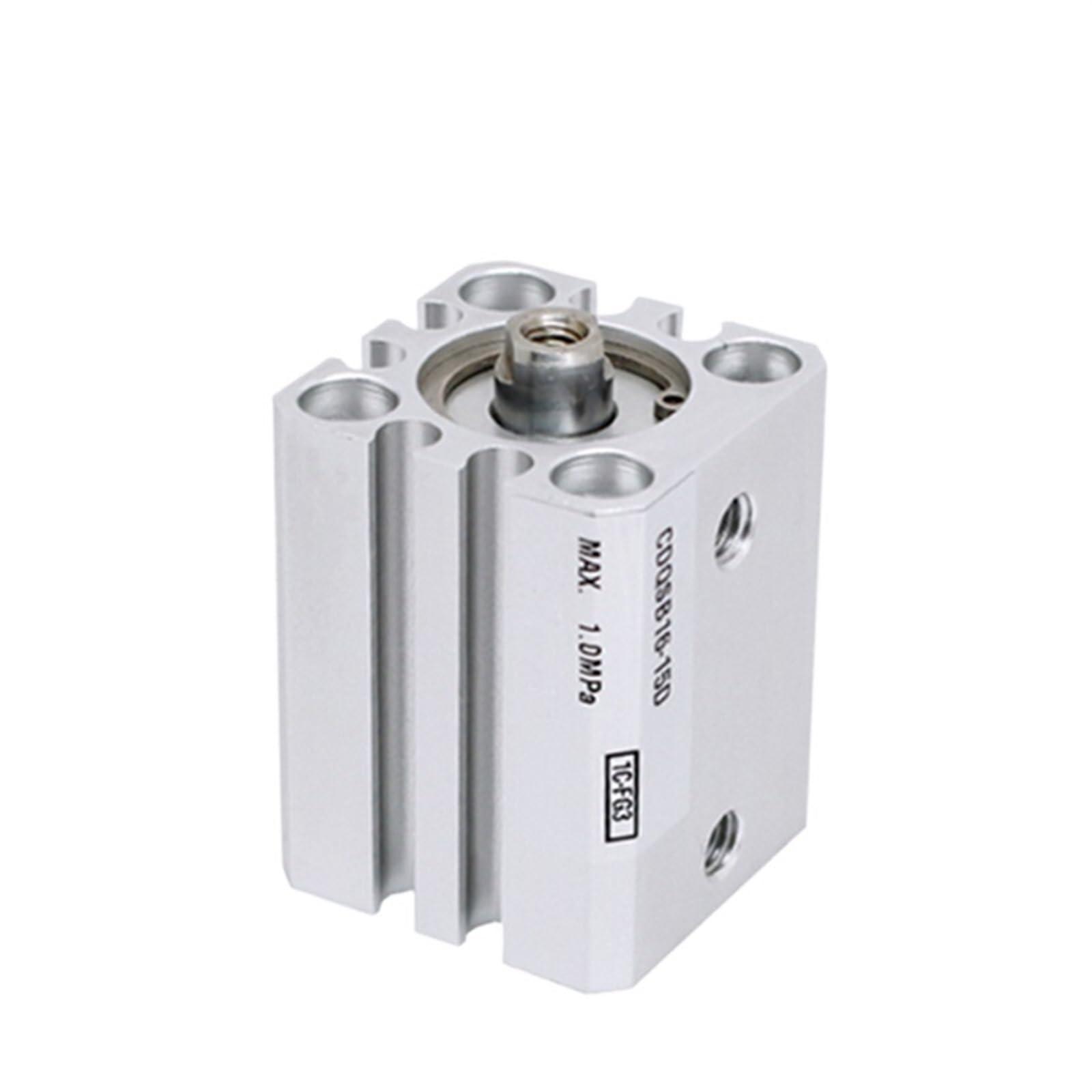 Cylindre pneumatique compact CQS CDQS12 alésage 12mm mini vérin guidé double effet