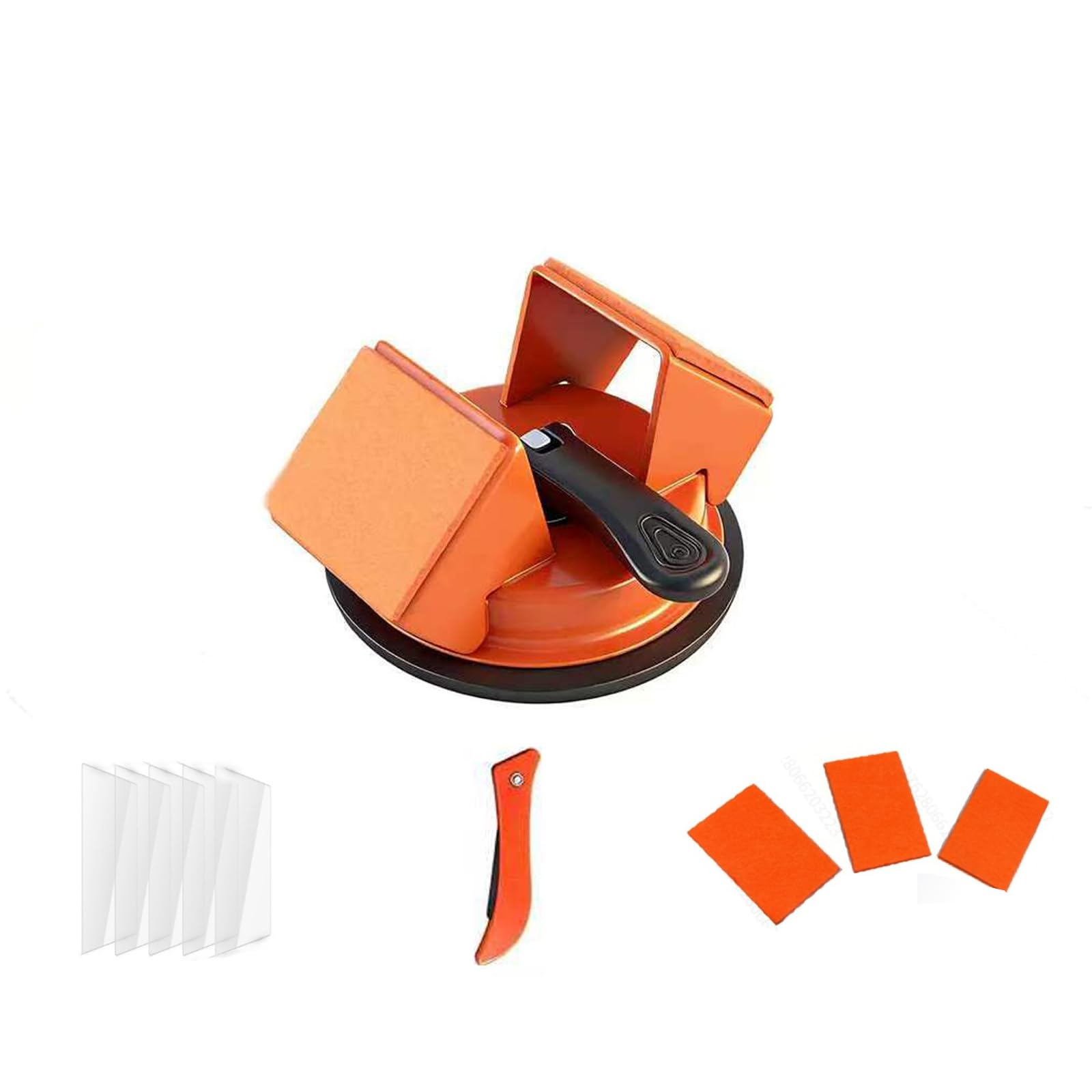 Multifunctional Ergonomic Floor Gaps Repair Suction Cup Set for Wood Tiles with Strong Adhesion and Easy Operations Wood Floor Gaps Repairer Tool Set