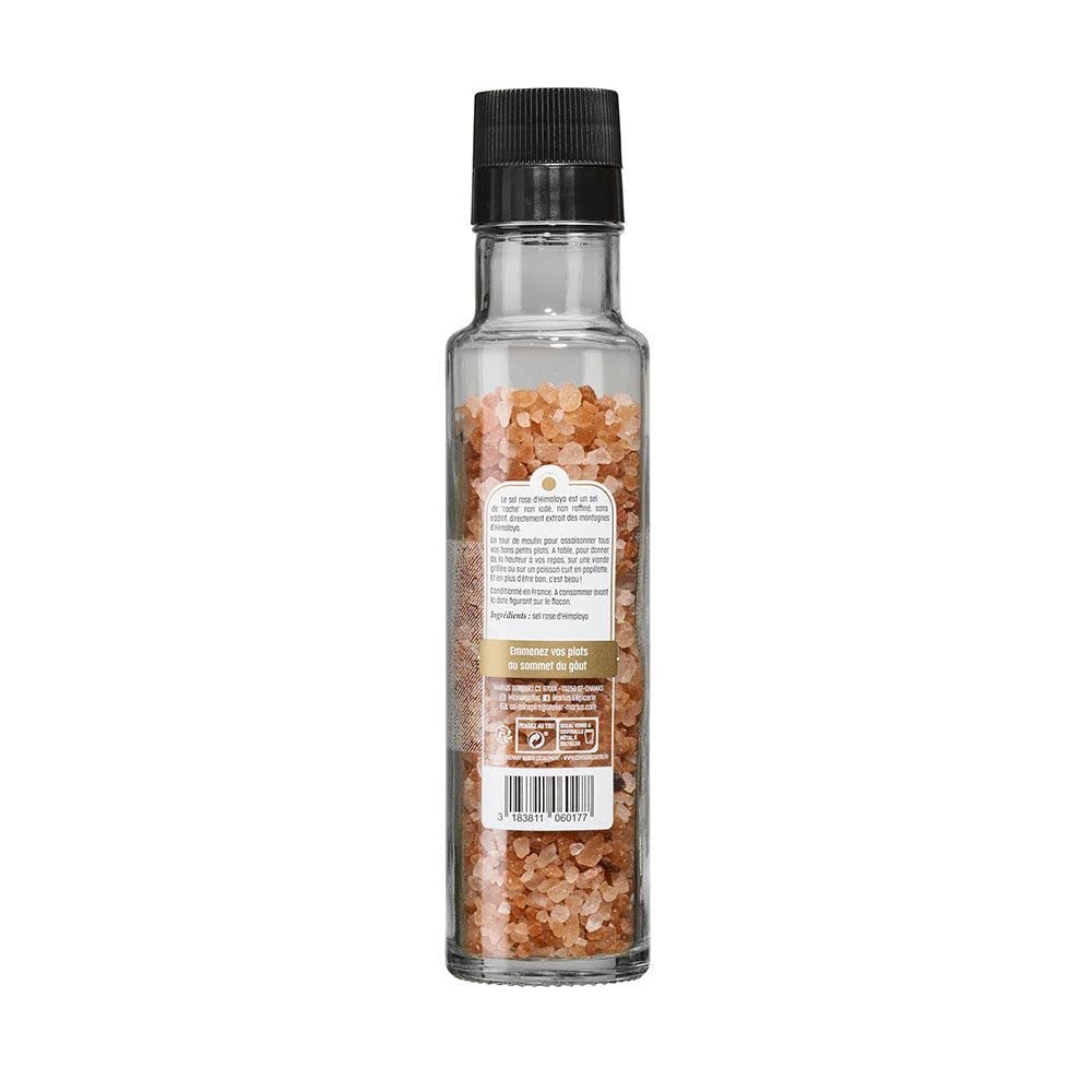 Sel rose d'Himalaya - La Compagnie des épices - moulin 250g