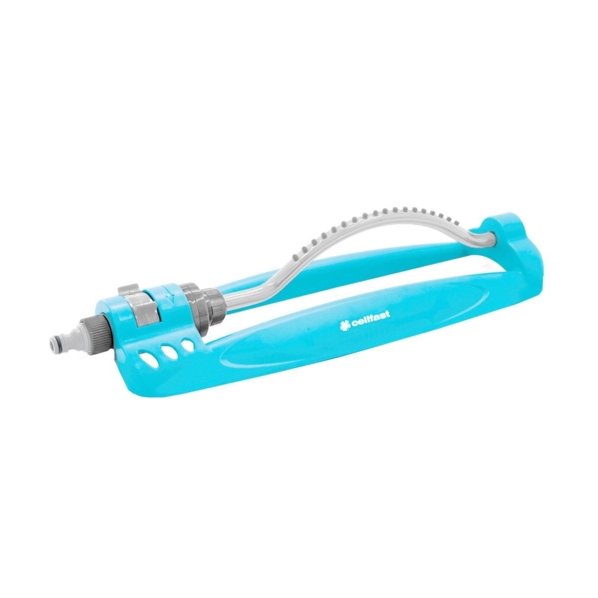 Cellfast Irrigatore oscillante TURBO cellPRO™, 18 ugelli, regolazione continua, alta qualità, superficie irrigabile fino a 240 m², 52-070 : Cellfast