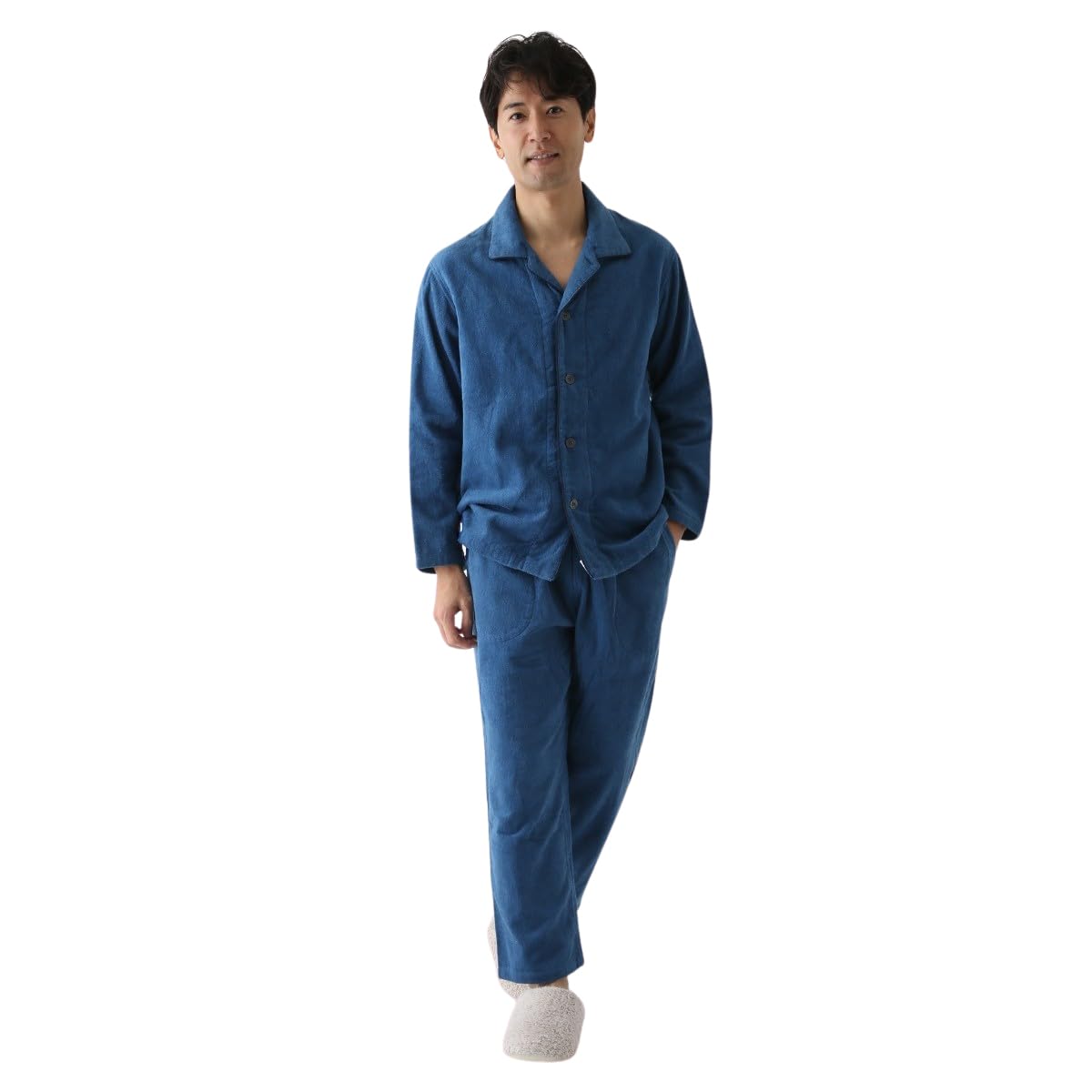 Amazon.co.jp: [UCHINO] パジャマ ブルー L RPZ18356 B : ファッション