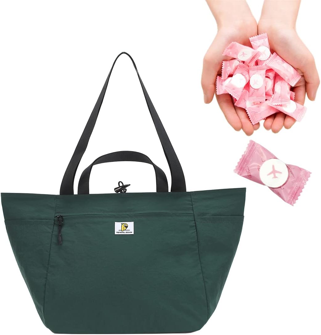 VanFn Disposable Towel and Duffle Bags, Foldable Travel Totes Duffel Bag, Lightweight Gym Bags, Outdoor Weekend Bag, Luggage Duffle Backpack, Sports Shoulder Handbag for Men & Women