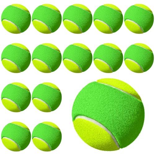 Balles de tennis durables et de qualité supérieure PORFOYO de 6.3-6.5cm pour progresser vite