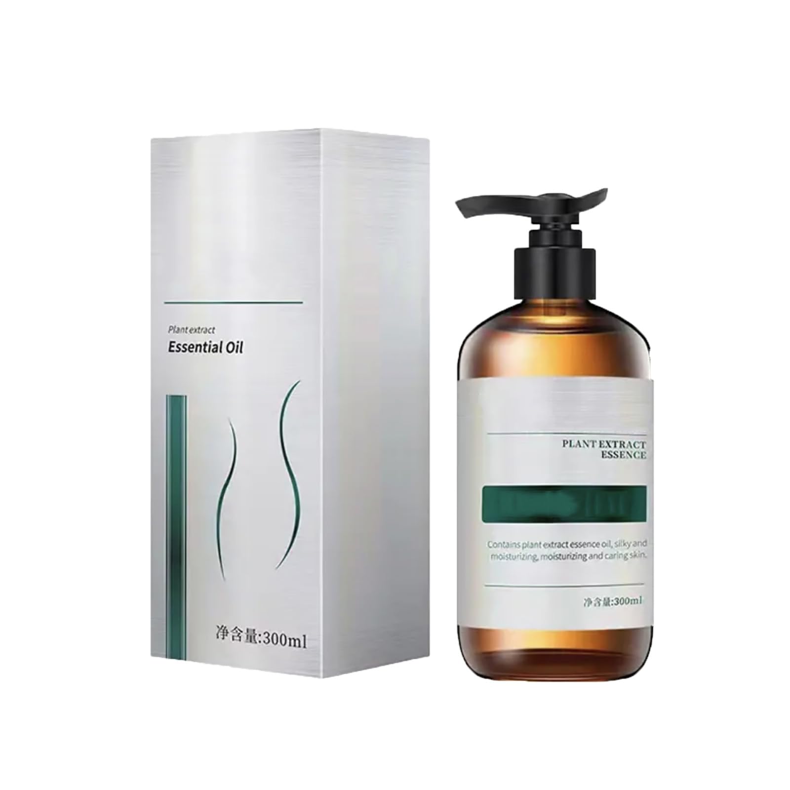 Aceite de masaje herbal con efecto calor para el cuidado corporal; aceite de masaje reconfortante con extractos botánicos; aceite corporal hidratante y ligero ideal para masajes de spa (1pcs)