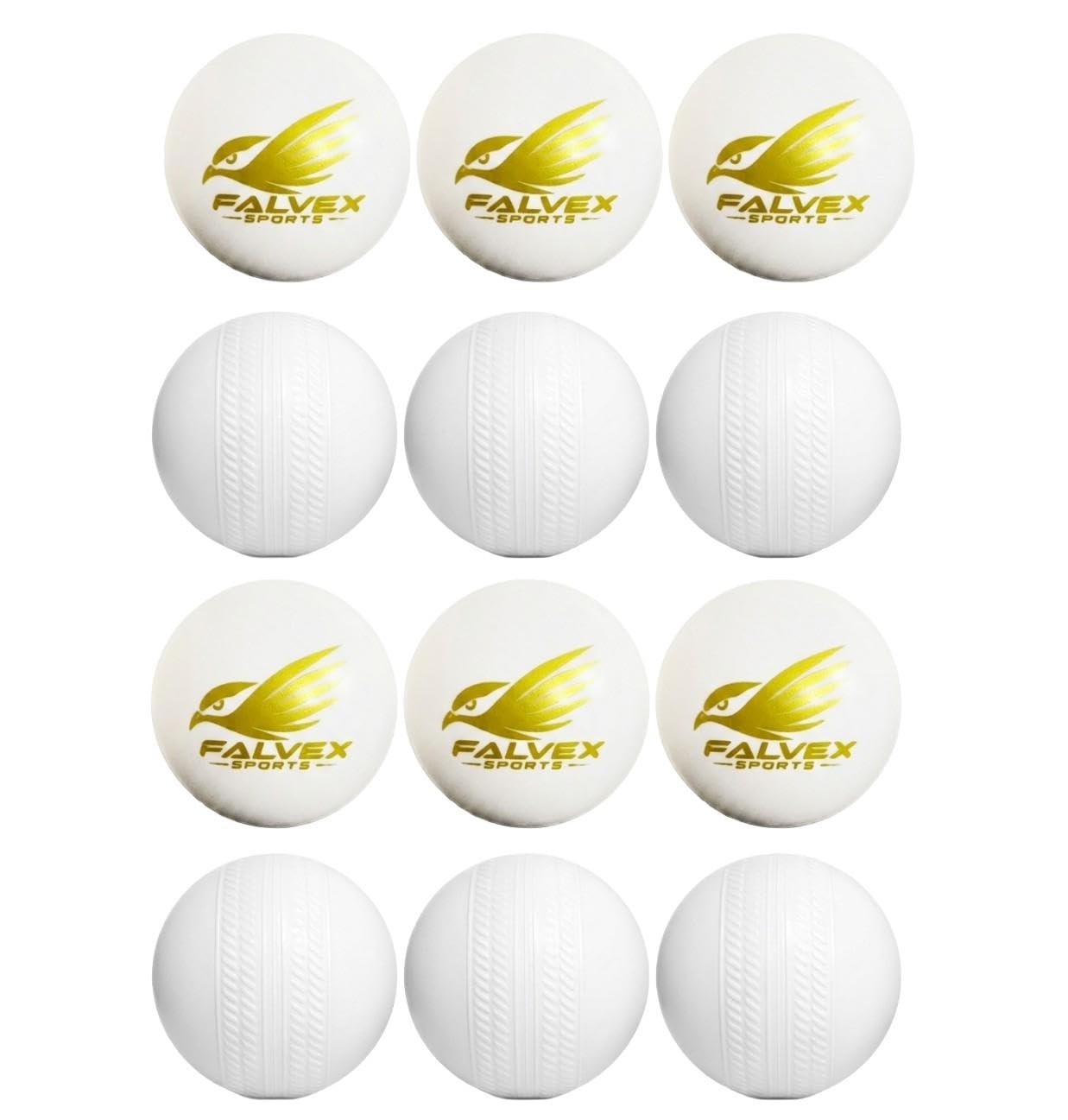 Non-Toxic White Plastic Cricket Training Balls (12, White, 100, Grams, 0, pounds)-image-6