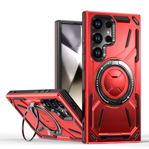 Coque Samsung S26 Ultra antichoc rouge idéale pour voiture et trajets