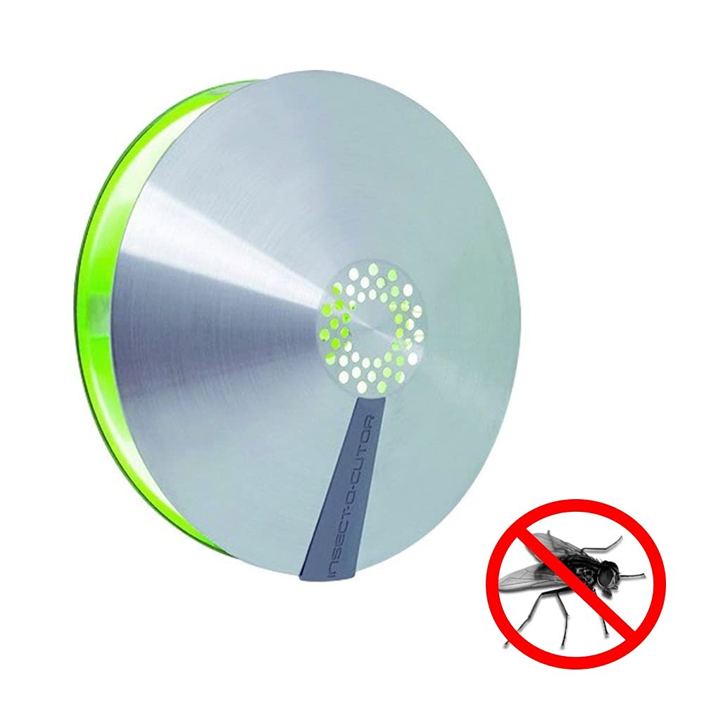 Matainsectos decorativos - Aura(TM) - 22 vatios, Couleur:Acier inoxydable