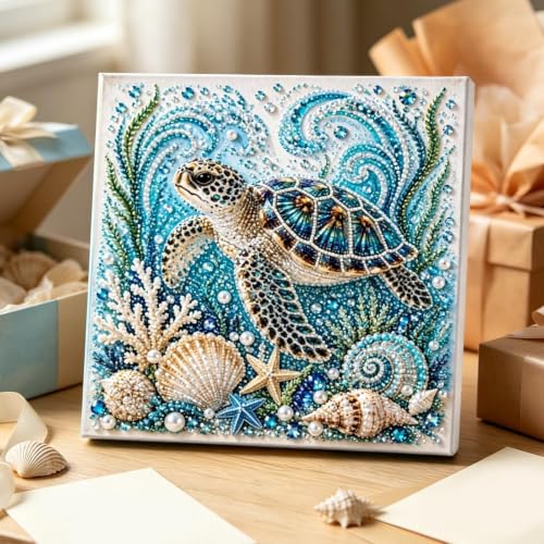 Kit de pintura mosaico con perlas para decoración mural en el hogar 2