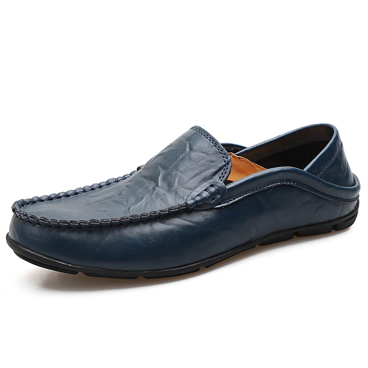 Mocasines de Hombre Mocasines Zapatos Hechos a Mano de Cuero Slip On Driving Business Shoes