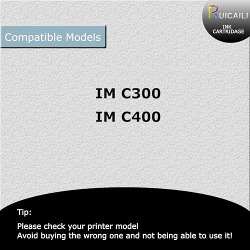 Toner de rechange Ricoh IM C300 C400 noir impression nette - 2