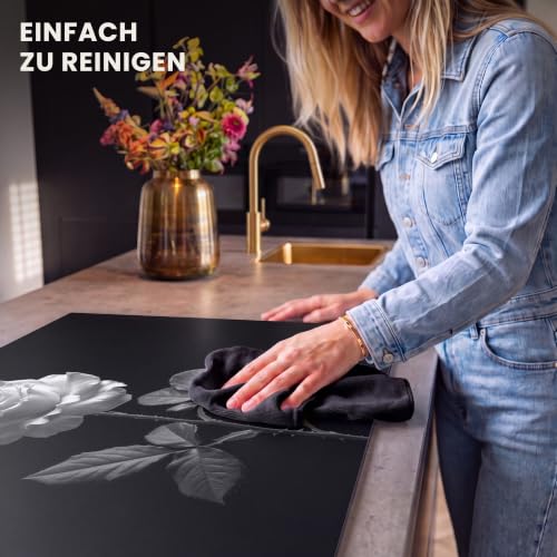 KitchenYeah© Herdabdeckplatte Einteilig Küche Herdabdeckung Induktionsfeld – Ansicht 7