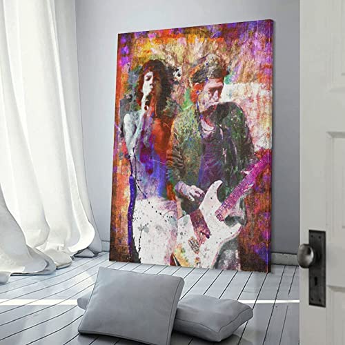 AIPHE Canvas muurkunst schilderij poster Su Tela E Stampa Artistica Da Parete Motivo The Rolling Stones Sports Landscape Office Room Decor Poster Gift 50 x 70 cm Geen lijst - Afbeelding 3