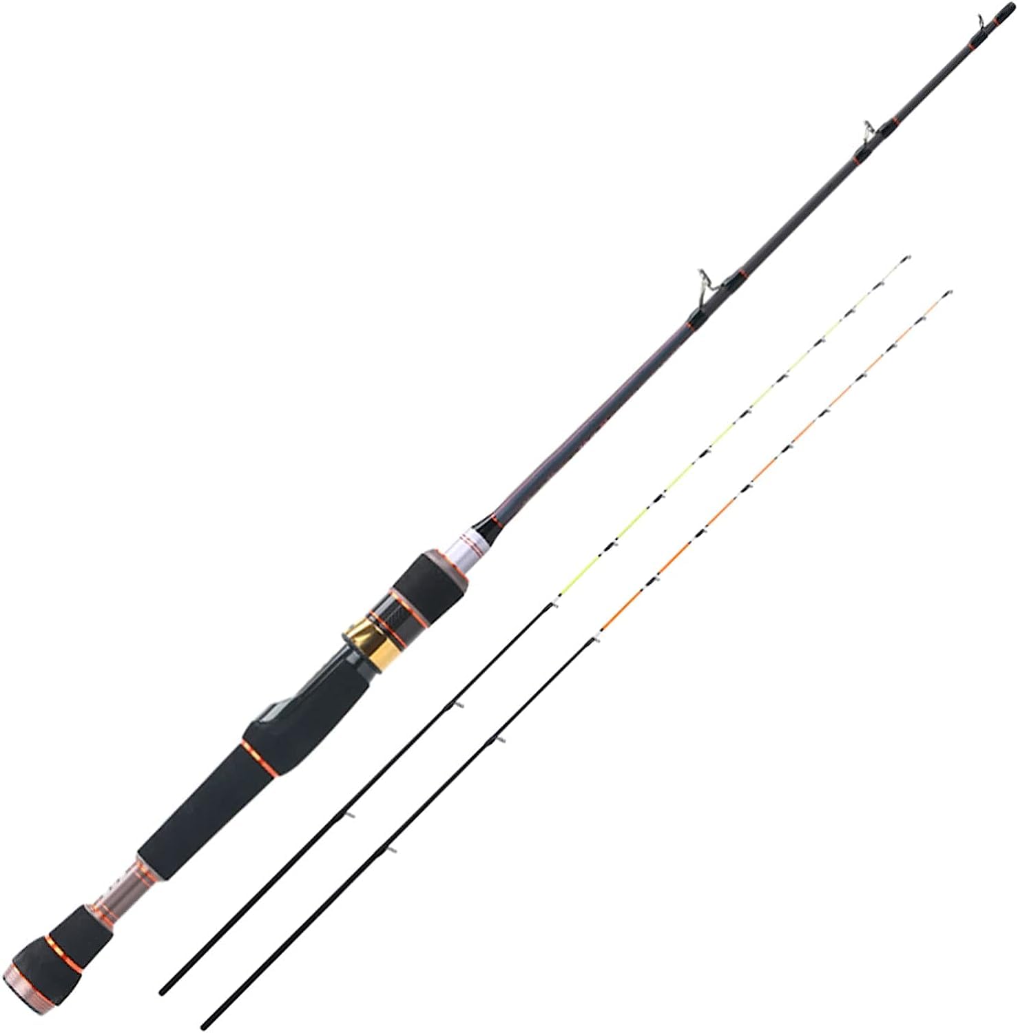 wędka spinningowa Ijs Hengels Ultralight Draagbare Hengel Reel En Hengel Combo Met Eva Handvat Baitcasting Hengels Werphengel Łatwy w użyciu