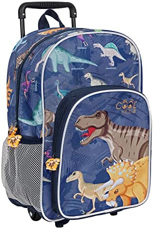 PERLETTI Färgglad Kabinväska Ryggsäck för Pojkar med Dinosaurier ...