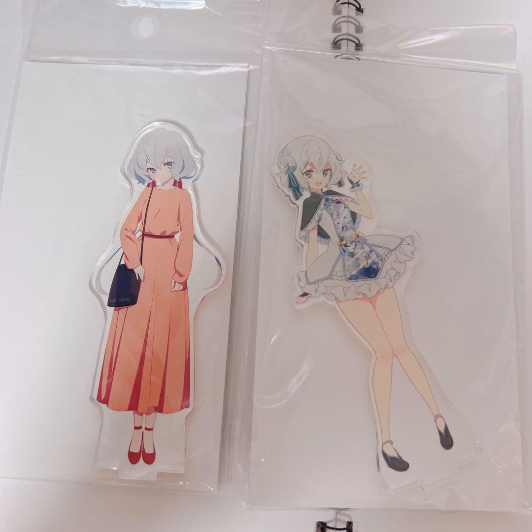 Pゾンビランドサガ　紺野純子　アクリルスタンド2種 Pゾンビランドサガ 紺野純子 アクリルスタンド2個セット サミー