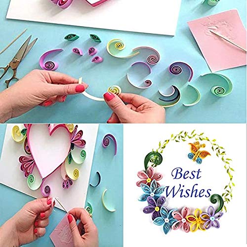 Lista de Tiras para hacer filigranas - los más vendidos. 9 Tiras para hacer filigranas marca JAZZUP (3)