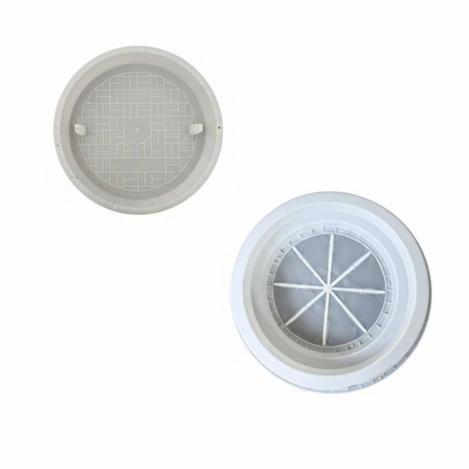 predolo Molde de Alcantarilla de Encofrado Tapa Anillo Molde Circular con Polipropileno Resistente a Temperaturas Extremas Adecuado para Construcción Exterior, 70 Cm X 12 Cm