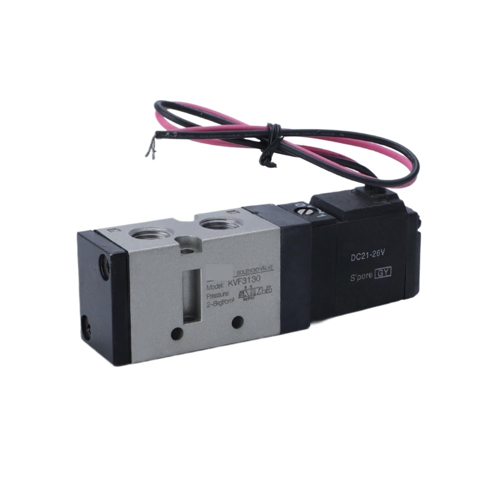 Vanne pneumatique 5/2 double commande AC110V à maintien d'alimentation perfection