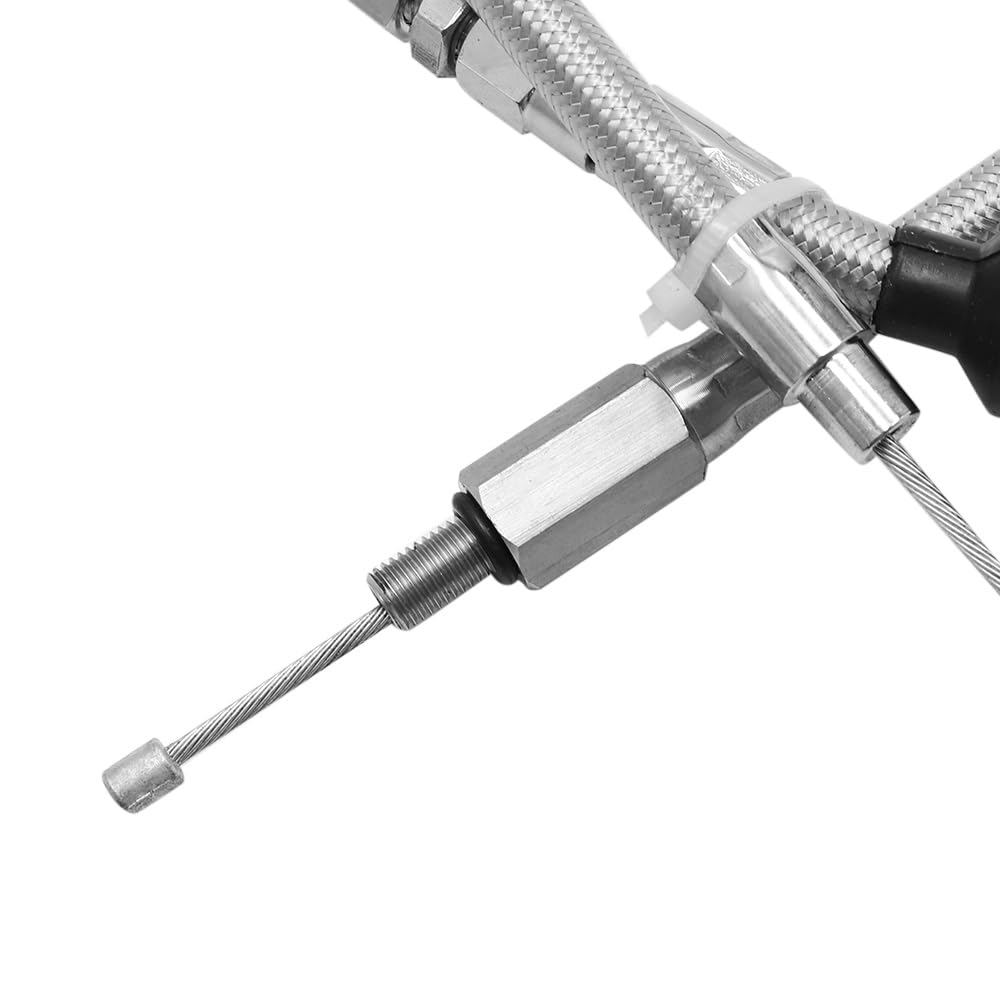 Ricambi per motociclette Moto 140 cm 160 cm 180 cm Cavo Frizione for Harley Touring Electra Street Road Glide Road King Sportster XL1200 Ferro 883(Black 160cm)