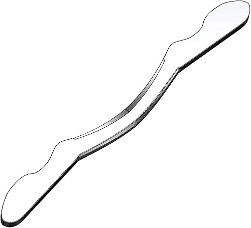 FORQOQO Gua sha Tool Gua sha - Herramienta de masaje de acero inoxidable IASTM, herramienta de movilización de tejidos blandos, terapia física