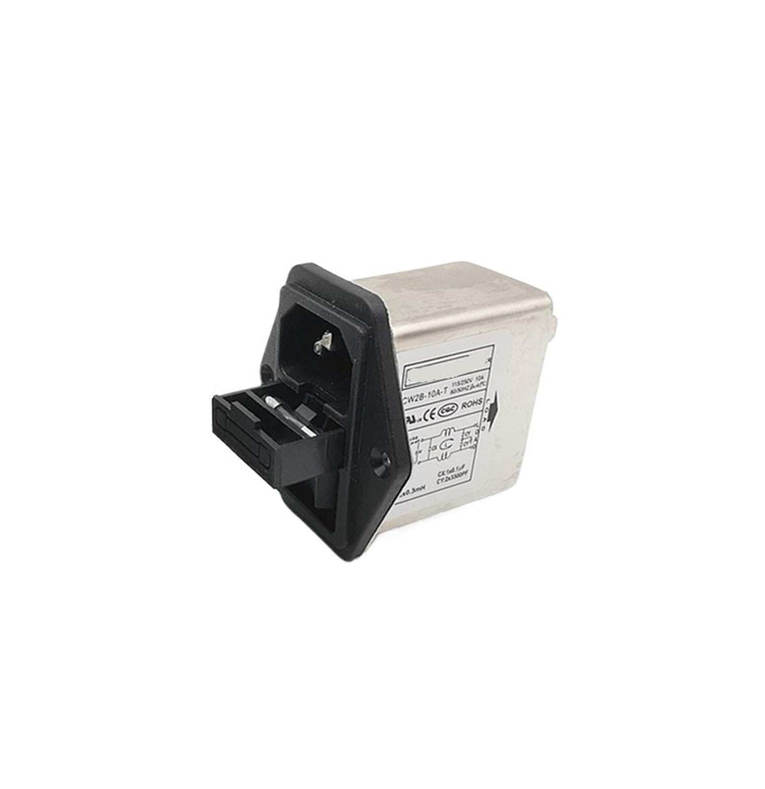 WBBAYDRFR Multi-function socket power filter CW2C-03A-T CW2B-10A 6A electromagnetic anti-interference(CW2B -10A- T 10A)
