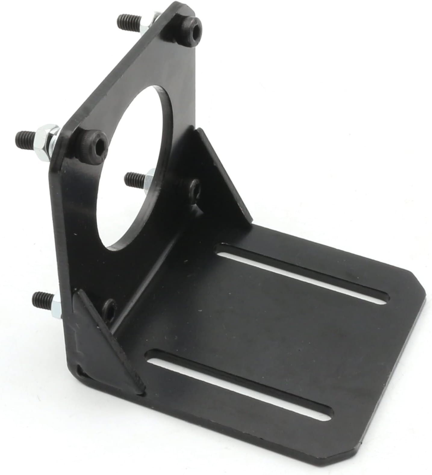 Nema23 Stepper Motor Bracket Mount Steel Mounting Support base Clamp 57 stepping motor Holder with screws for nema 23 CNC Parts CNC Router Milling Engraving Machine fixed seat