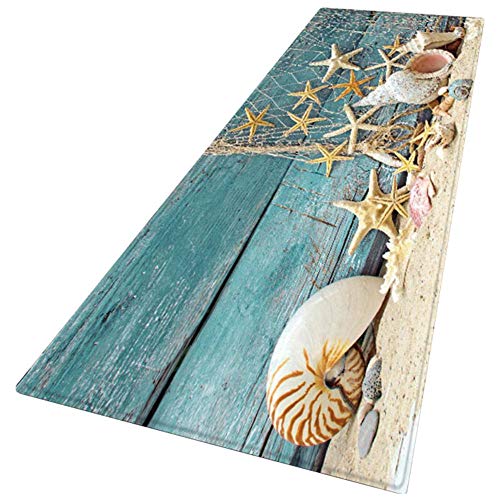 3D gedruckte Boden Runner Area Rug dicken Flanell rutschfeste Bodenmatte Runner Teppich waschbar Teppich Runner 23,62 X 70,87 Zoll Cover