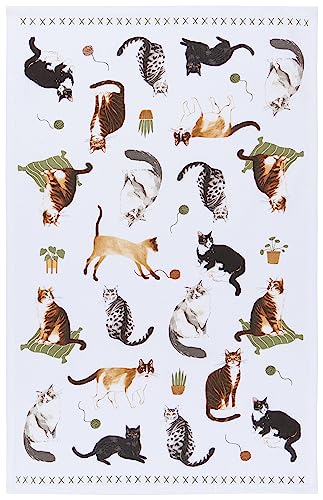 Image of Now Designs Cat Collective Printed Kitchen Towel