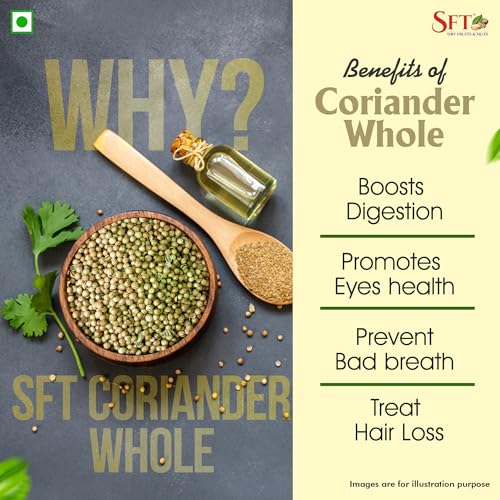 Image of SFT Coriander (Dhania) Seeds, 1 Kg